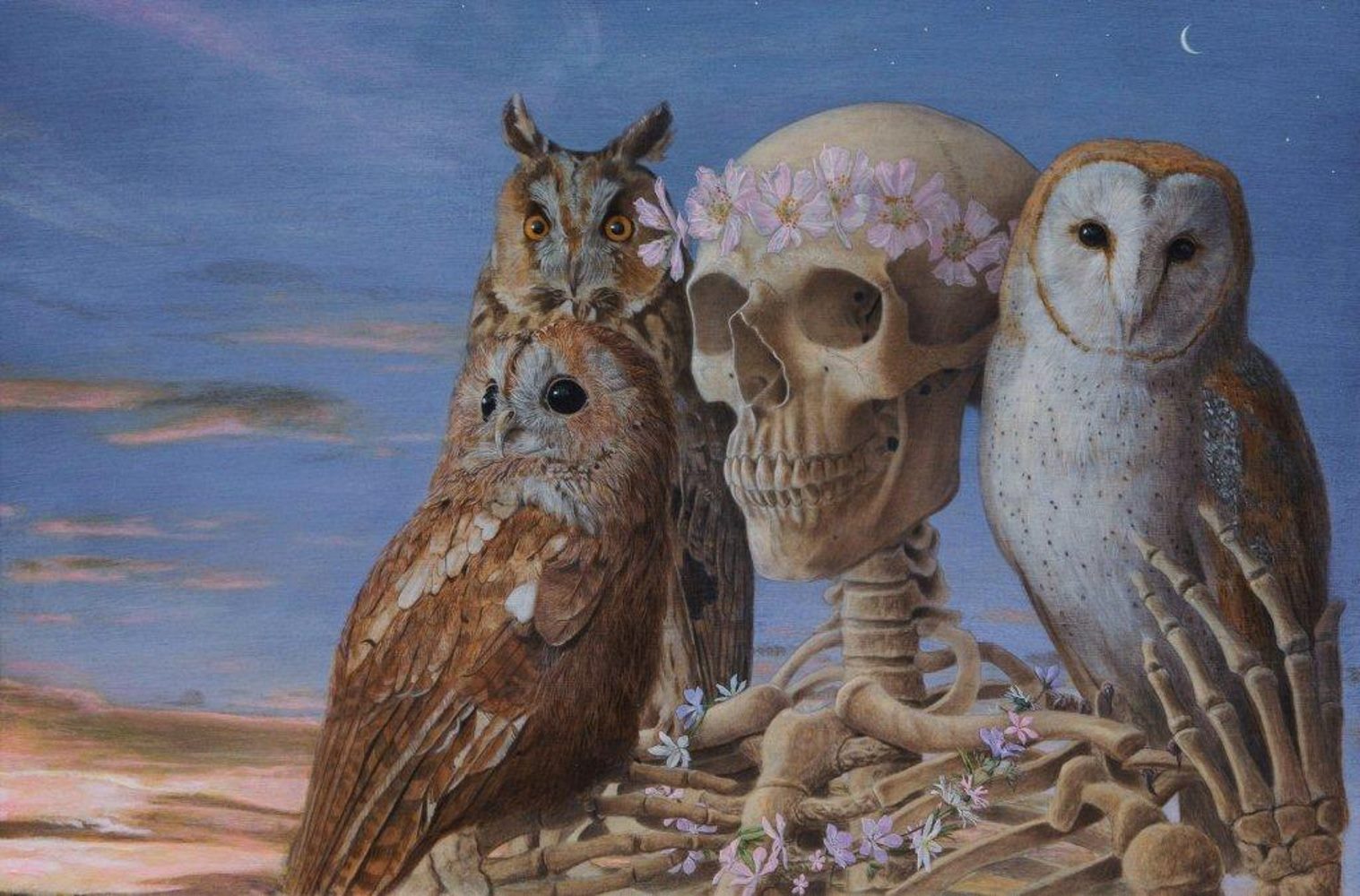 The Sun Falls to Meet the Horizon